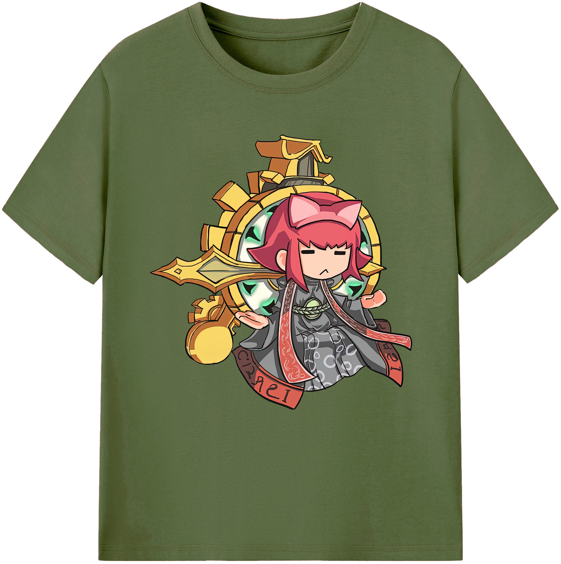リーグ・オブ・レジェンド League of Legends LOL 綿100％半袖Tシャツ（フロントプリント）